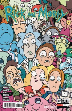 Variant Cover for Rick and Morty #60