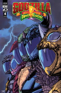 Godzilla vs. The Mighty Morphin Power Rangers #4