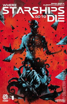 Variant Cover for Where Starships Go To Die #1