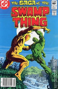Variant Cover for Saga of the Swamp Thing #11