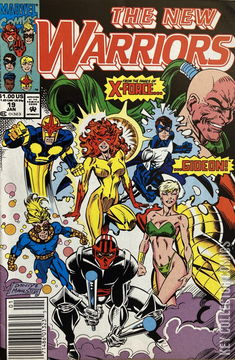 Variant Cover for New Warriors #19