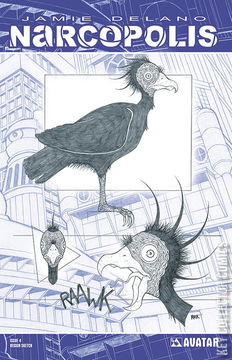 Variant Cover for Narcopolis #4