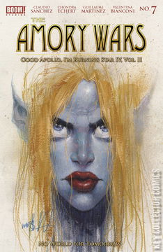 Variant Cover for Amory Wars: No World for Tomorrow #7