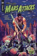 Variant Cover for Warlord of Mars Attacks #1