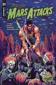 Variant Cover for Warlord of Mars Attacks #1