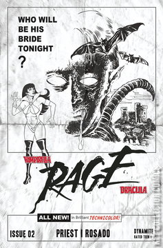 Variant Cover for Vampirella: Dracula Rage #2