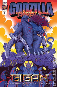 Variant Cover for Godzilla Rivals vs. Gigan #1