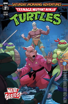 Variant Cover for Teenage Mutant Ninja Turtles: Saturday Morning Adventures #2