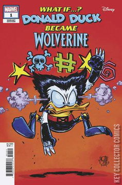 Variant Cover for What If...? Donald Duck Became Wolverine #1