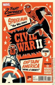 Variant Cover for Civil War II #3