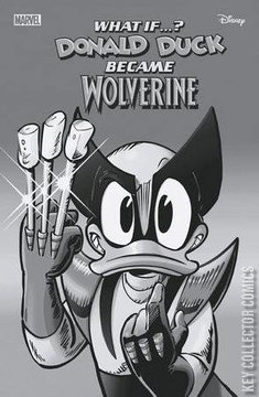Variant Cover for What If...? Donald Duck Became Wolverine #1