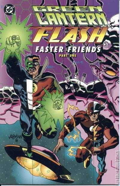 Cover art for Green Lantern / Flash: Faster Friends #1