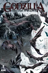 Variant Cover for Godzilla: Here There Be Dragons #3