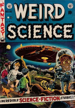 Variant Cover for Weird Science #16