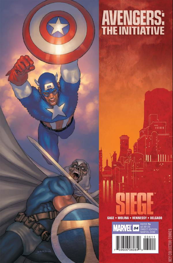 Cover art for Avengers: The Initiative #34