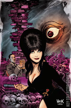 Variant Cover for Elvira Meets H.P. Lovecraft #5