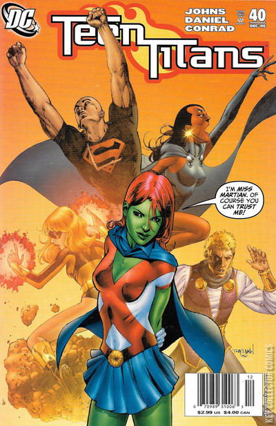 Variant Cover for Teen Titans #40