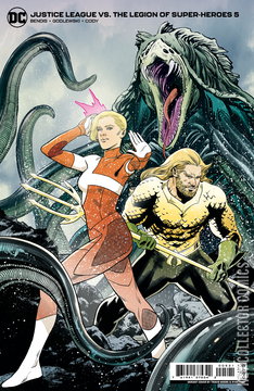Variant Cover for Justice League vs. the Legion of Super-Heroes #5