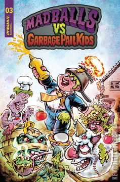 Variant Cover for Madballs vs. Garbage Pail Kids #3