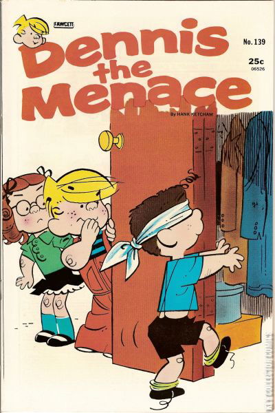 Dennis the Menace #139 Published January 1959 | Key Col