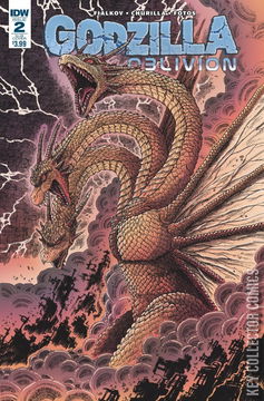 Variant Cover for Godzilla: Oblivion #2