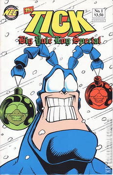 Variant Cover for The Tick's Big Yule Log Special #1