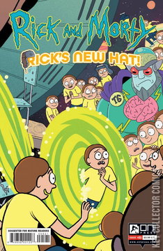 Variant Cover for Rick and Morty: Rick's New Hat #5