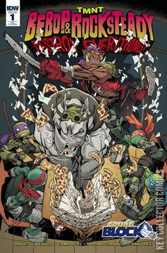 Variant Cover for Teenage Mutant Ninja Turtles: Bebop & Rocksteady Destroy Everything #1