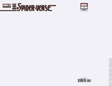 Variant Cover for Edge of Spider-Verse #1