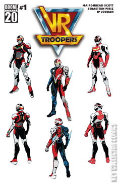 Variant Cover for VR Troopers #1