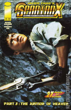 Variant Cover for Jackie Chan's Spartan X: Hell Bent Hero for Hire #3