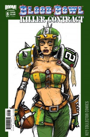 Variant Cover for Blood Bowl: Killer Contract #5