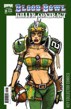 Variant Cover for Blood Bowl: Killer Contract #5
