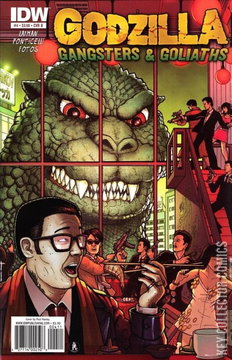 Variant Cover for Godzilla: Gangsters and Goliaths #4
