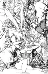 Variant Cover for Grimm Fairy Tales Presents: Wonderland #17
