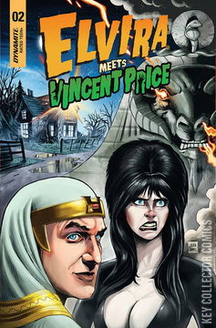 Variant Cover for Elvira Meets Vincent Price #2