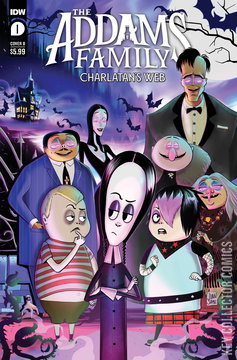 Variant Cover for Addams Family: Charlatans Web #1