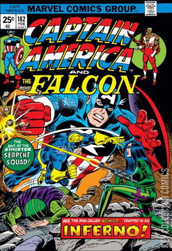 Variant Cover for Captain America #182