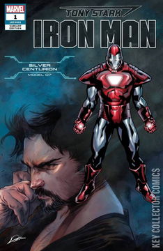 Variant Cover for Tony Stark: Iron Man #1