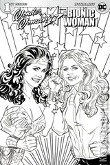 Variant Cover for Wonder Woman '77 Meets The Bionic Woman #1
