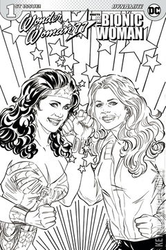 Variant Cover for Wonder Woman '77 Meets The Bionic Woman #1