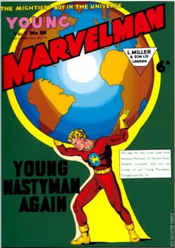 Cover art for Young Marvelman #88 
