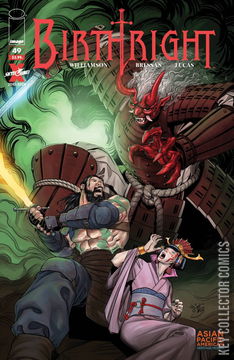 Variant Cover for Birthright #49