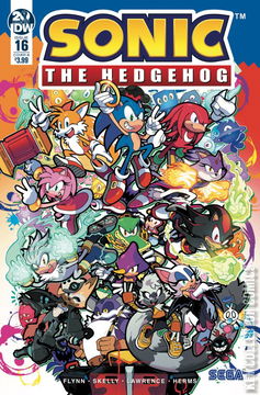 Variant Cover for Sonic the Hedgehog #16