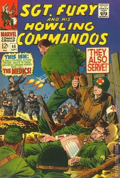 Cover art for Sgt. Fury and His Howling Commandos #46