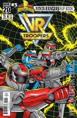 Variant Cover for Mighty Morphin Power Rangers: Ninja Rangers / VR Troopers #5