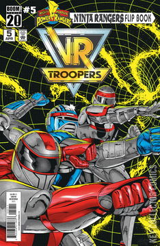 Variant Cover for Mighty Morphin Power Rangers: Ninja Rangers / VR Troopers #5