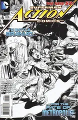 Variant Cover for Action Comics #8