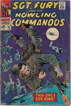 Variant Cover for Sgt. Fury and His Howling Commandos #38