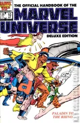 Cover for The Official Handbook of the Marvel Universe - Deluxe Edition #10